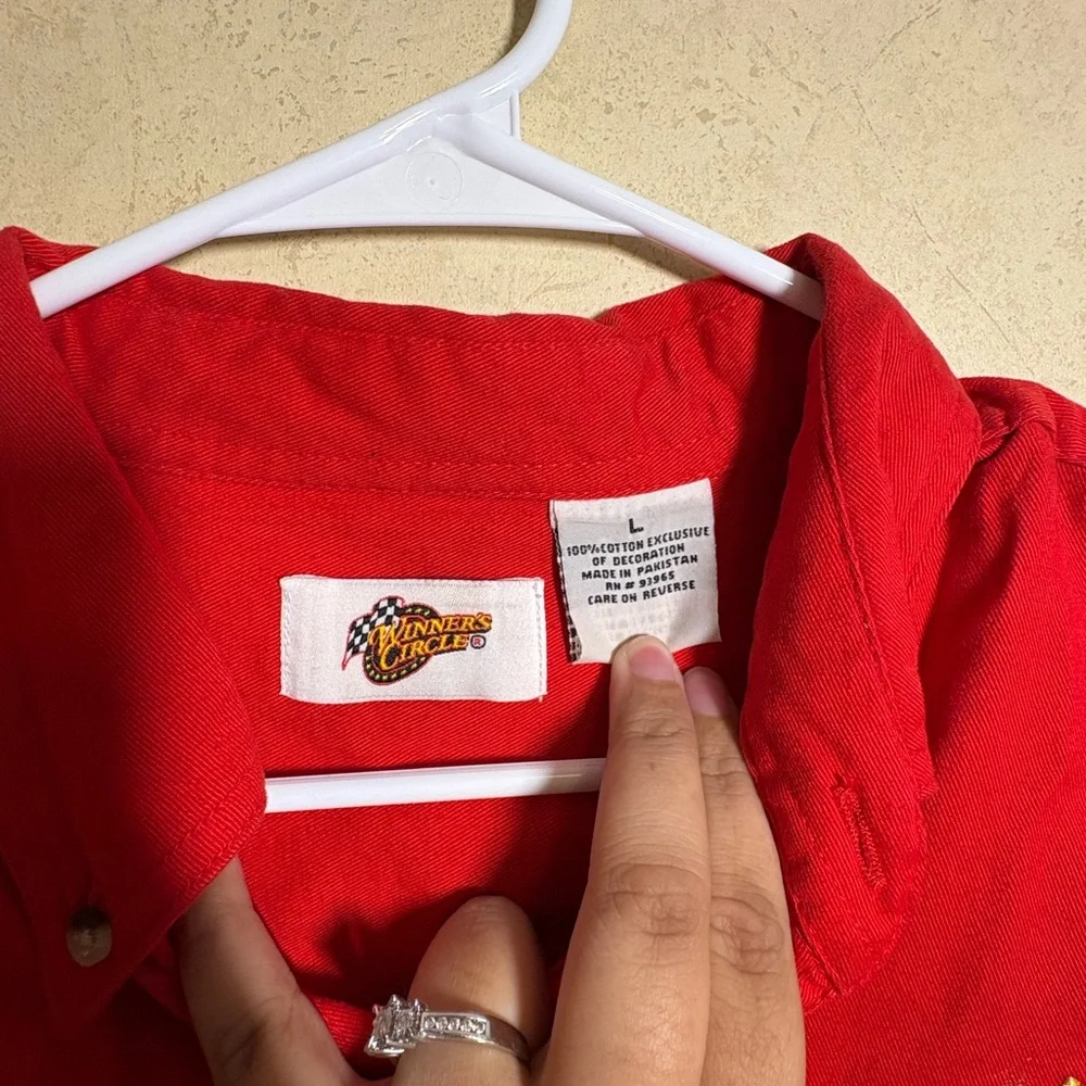 Vintage Winners Circle Dale Jr. Button Down Shirt size L - Picture 5 of 5